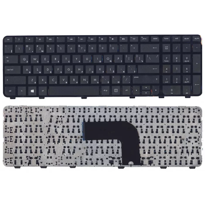Клавиатура для HP Pavilion DV6-7000 черная с рамкой