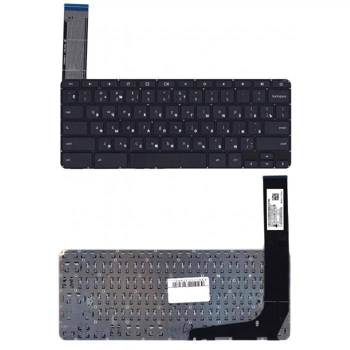 Клавиатура для HP Chromebook 14 G3 G4 14-2000 14-ak 14-q черная