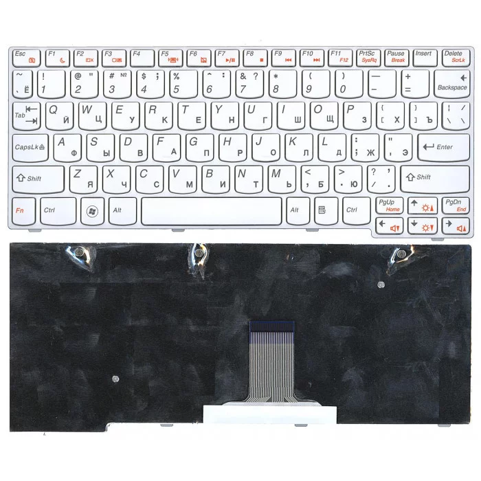 Клавиатура для Lenovo IdeaPad U160 белая