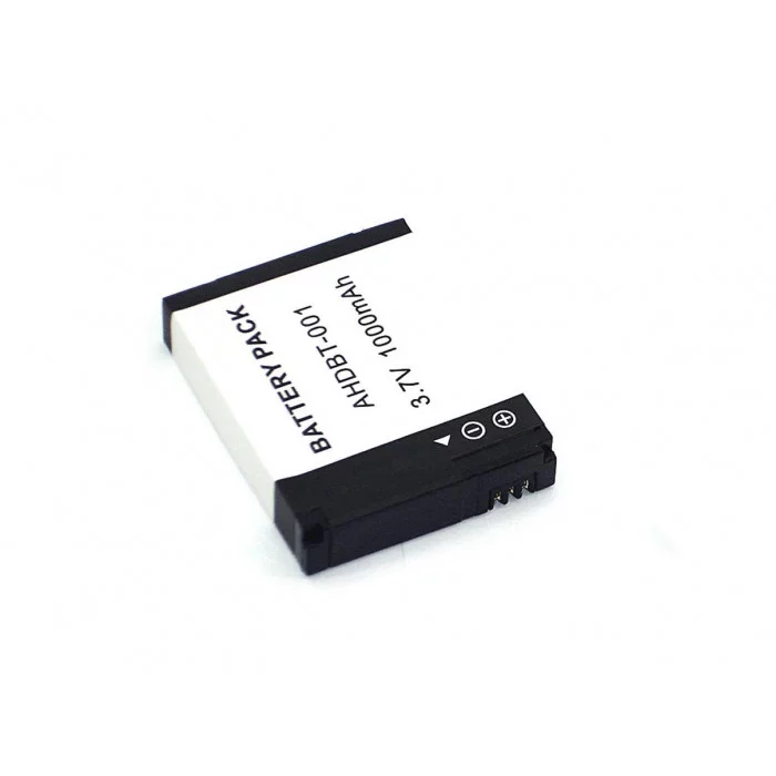 Аккумулятор для видеокамеры GoPro HD HERO, HERO2 (AHDBT-001) 3.7V 1400mAh Li-ion