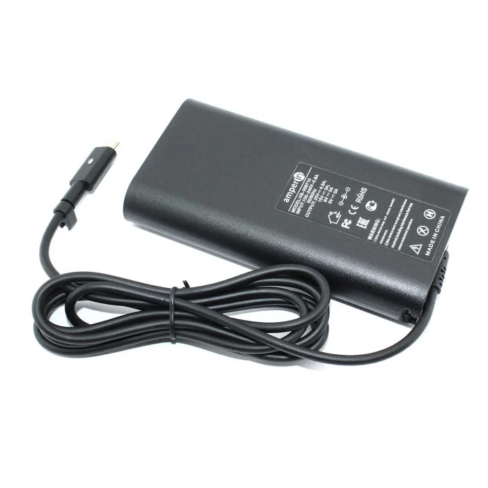 Блок питания для ноутбука Amperin Dell 5V 3A - 20V 4.5A 90W Type-C тонкий корпус