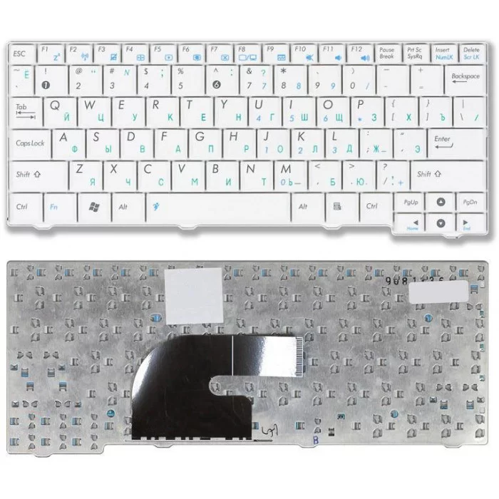 Клавиатура для Asus Eee PC MK90H белая