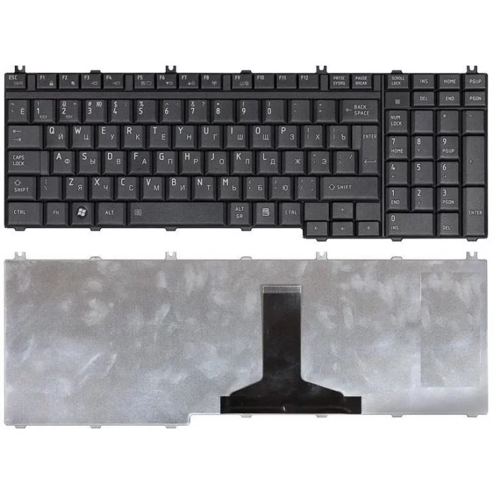 Клавиатура для Toshiba Satellite A500 A505 L350 L355 L500 L505 L550 F501 P200 P300 P500 P505 X200 Qosmio F50 G50 X300 X305 X500 X505 черная матовая NSK-TBA0R, NSK-TBR0R, NSK-TB80R, NSK-TF00R, NSK-TH01R, NSK-THA0R, NSK-TFA0R, NSK-TFK0R