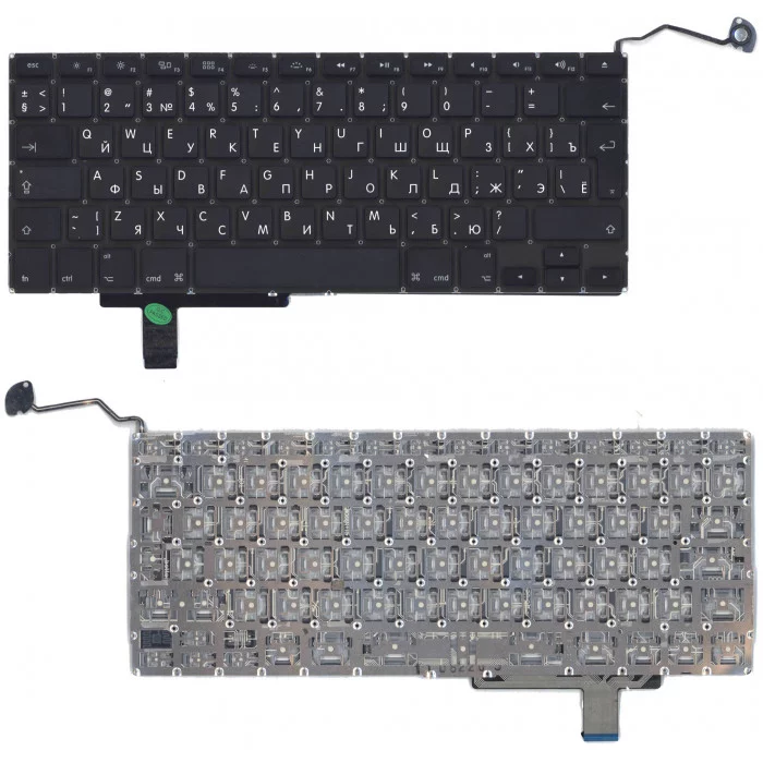 Клавиатура для Macbook A1297 черная, большой Enter