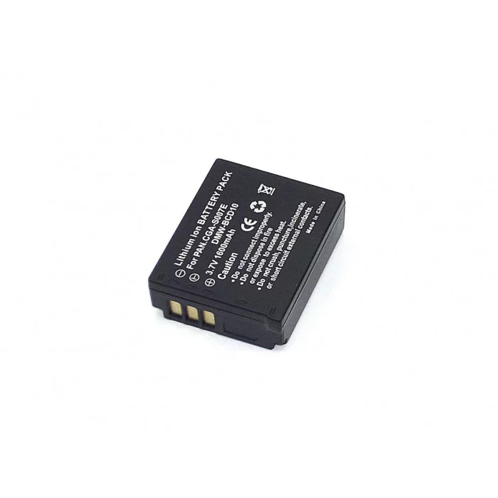 Аккумулятор для фотоаппарата Panasonic Lumix DMC (CGA-S007) 3,7V 1600mAh