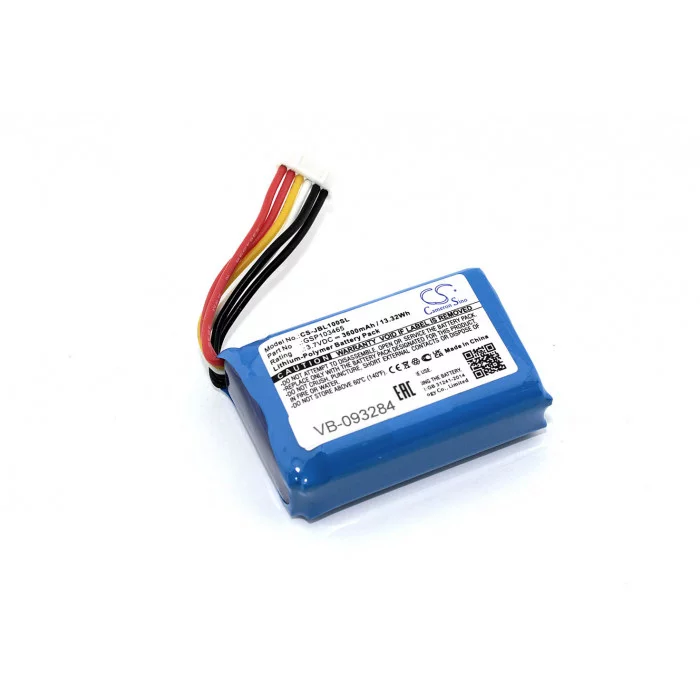 Аккумуляторная батарея CameronSino CS-JBL100SL для JBL Link 10 3.7V 3600mAh / 13.32Wh
