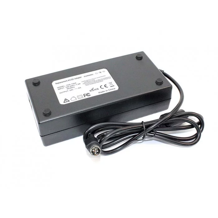 Блок питания для монитора и телевизора LCD 24V 6A 144W 4pin OEM