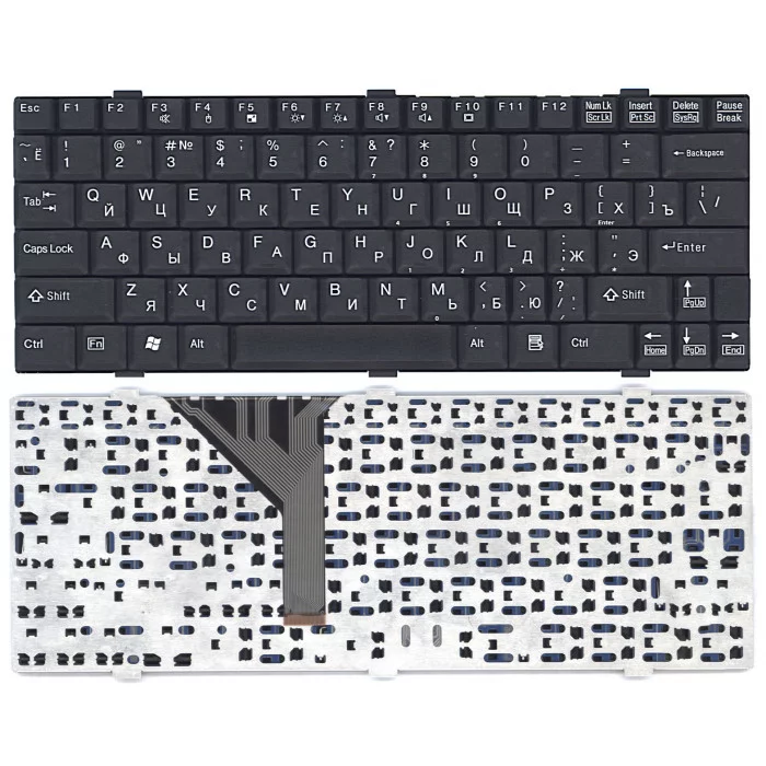 Клавиатура для Fujitsu LifeBook P7010 черная