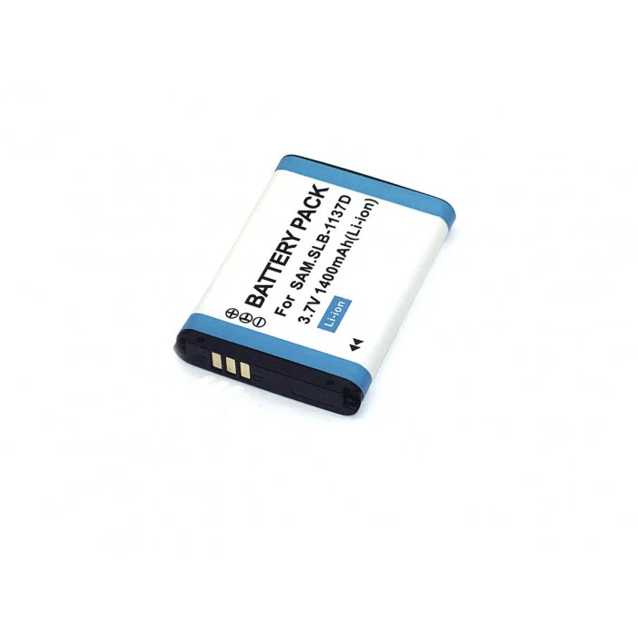 Аккумулятор для фотоаппарата Samsung Digimax i80 (SLB-1137D) 3.7V 1400mAh
