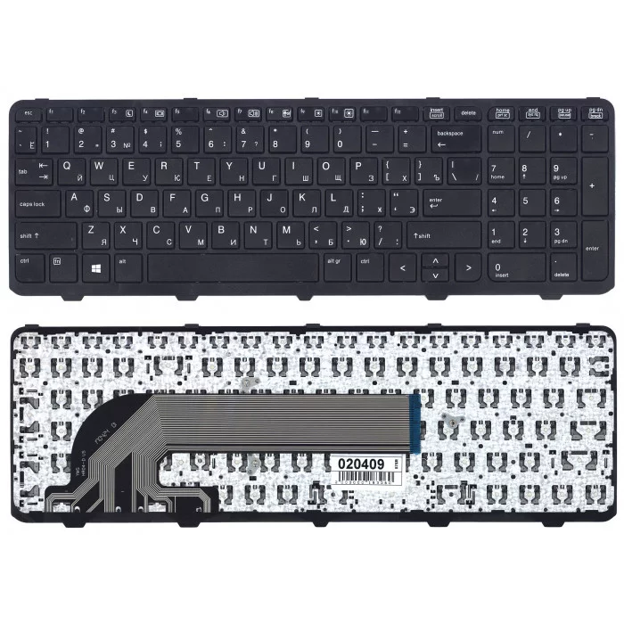 Клавиатура для HP ProBook 450 G1 470 G1 с рамкой
