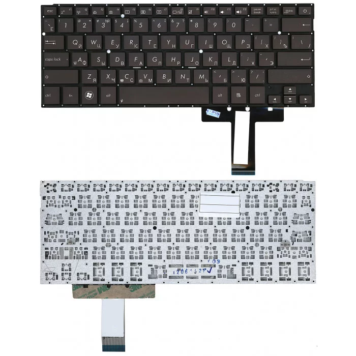 Клавиатура для Asus UX31 UX31A UX32 UX32V UX32A черная с подсветкой