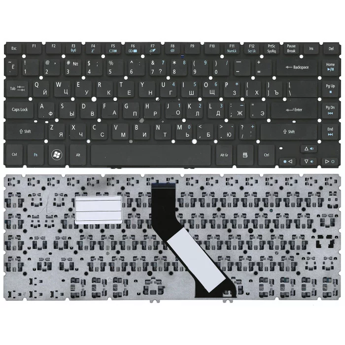 Клавиатура для Acer Aspire V5-471 V5-431 M5-481T черная