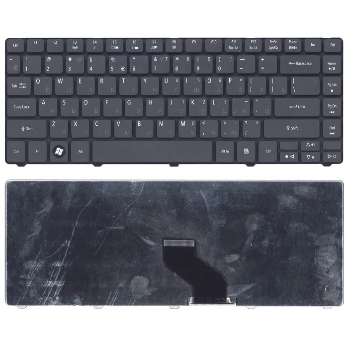 Клавиатура для Acer Aspire Timeline 3410 3410T 3410G 4741 3810 черная матовая