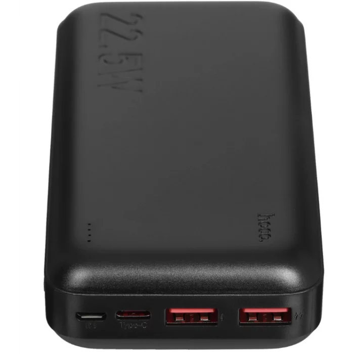 Внешний аккумулятор Powerbank HOCO J101A Astute, 20000mAh черный
