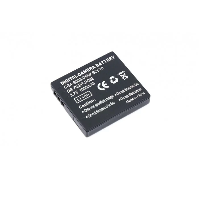 Аккумулятор для фотоаппарата Panasonic HM (DMW-BCE10) 3,7V 1050mAh