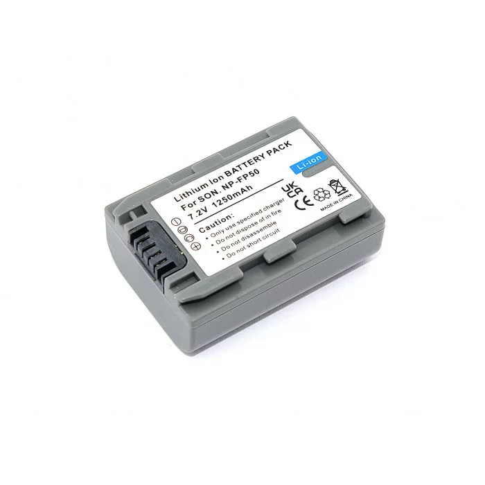 Аккумулятор для видеокамеры Sony DCR-30 (NP-FP50) 7.2V 1360mAh