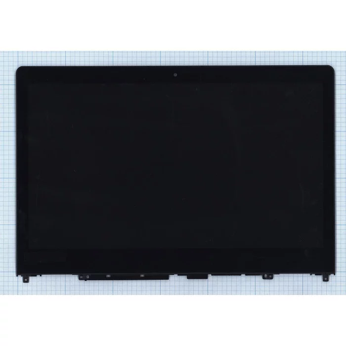 Модуль (матрица + тачскрин) для Lenovo Flex 4 14 черный с рамкой