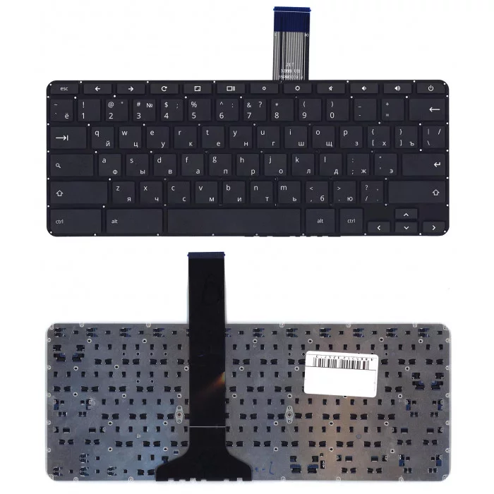 Клавиатура для HP Chromebook 11 G2 G3 G4 11-2000 11-2100 черная