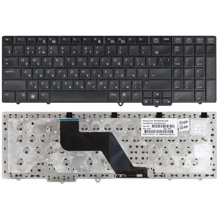 Клавиатура для HP Probook 6540B 6545B 6550B 6555B черная