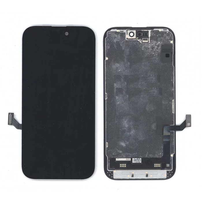 Дисплей (модуль) для Apple iPhone 15 в сборе с тачскрином черный (OR)