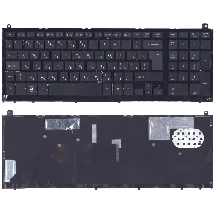 Клавиатура для HP Probook 4520S 4525s черная c рамкой