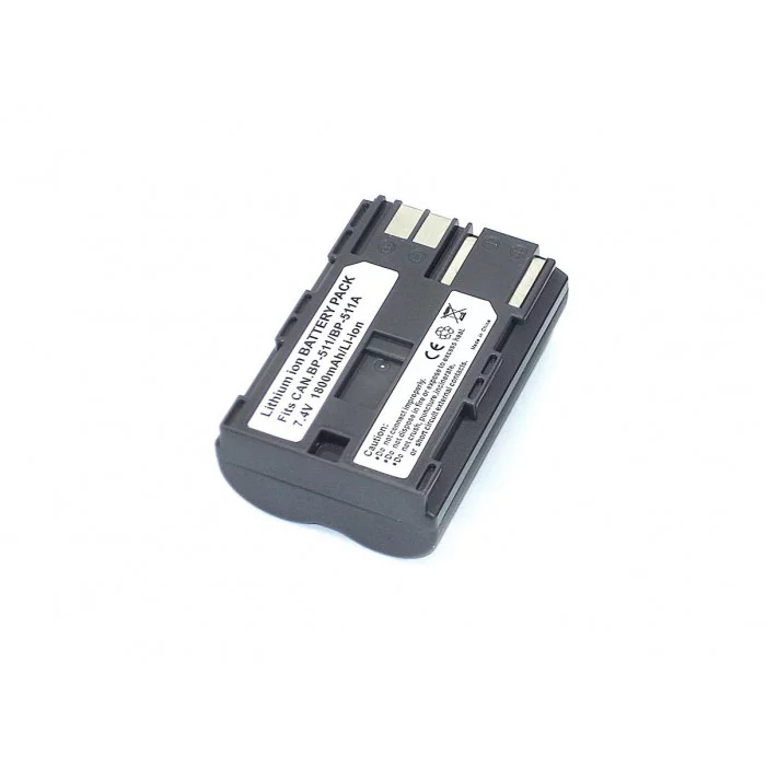 Аккумулятор для фото и видеокамеры Canon EOS (BP-511) 7,4V 1800mAh