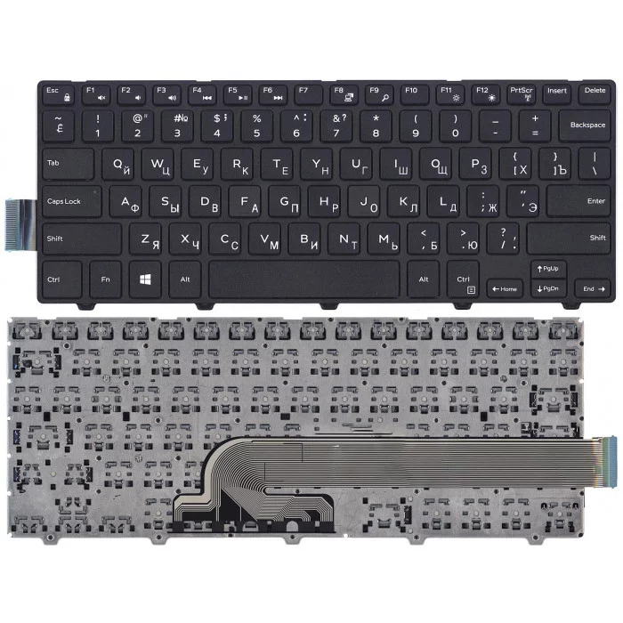 Клавиатура для Dell Inspiron 14-3000 черная