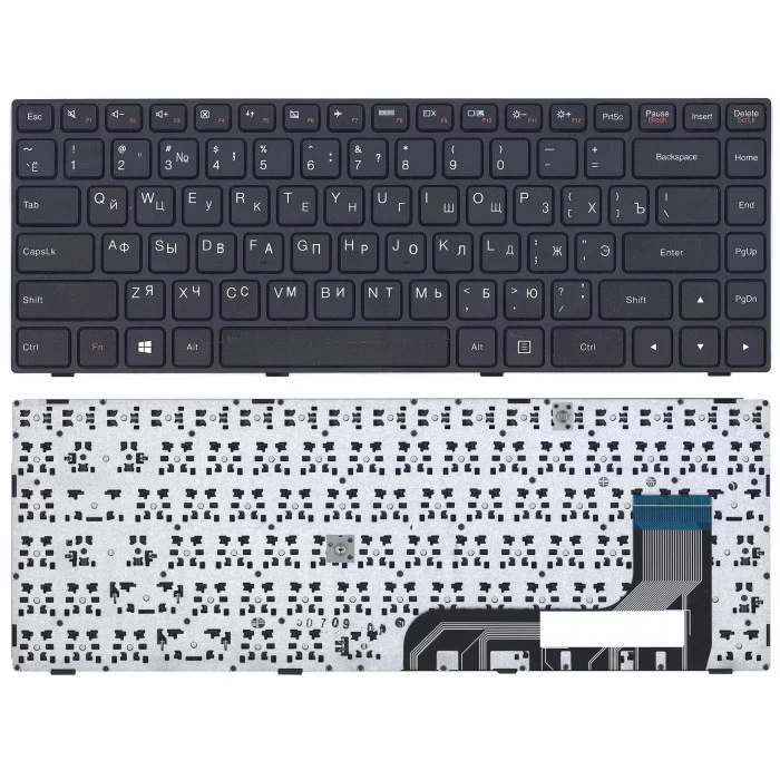 Клавиатура для Lenovo IdeaPad 100-14IBY черная