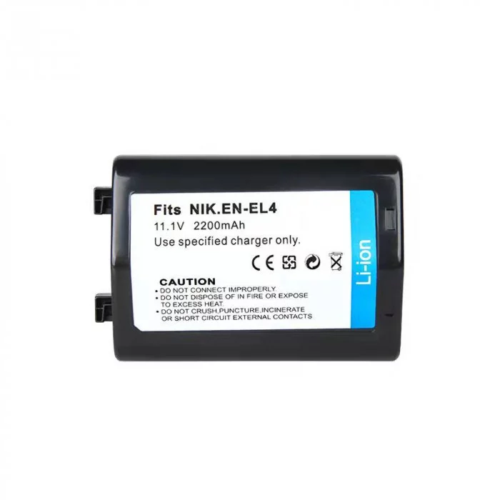 Аккумулятор для фотоаппарата Nikon D3 (EN-EL4) 11.1V 2800mAh