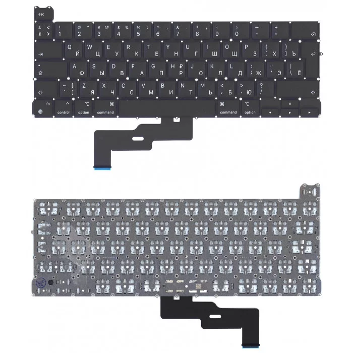 Клавиатура для ноутбука Apple MacBook Pro M1 A2338 Г-образный Enter