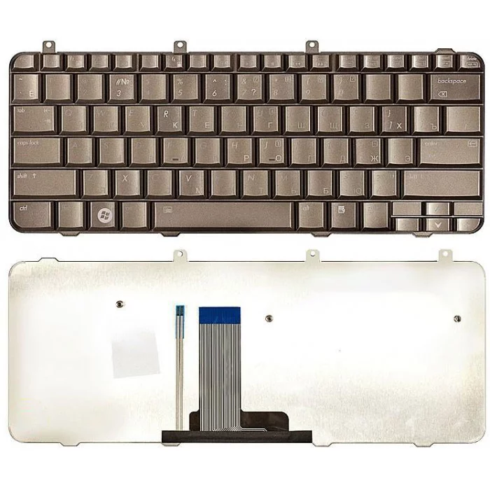 Клавиатура для HP Pavilion DV3-1000 DV3z-1000 бронза с подсветкой