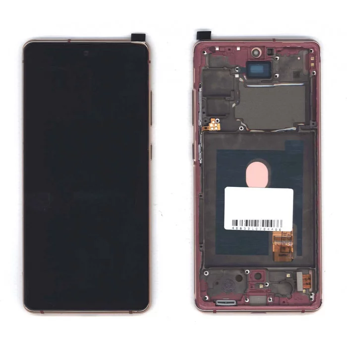 Дисплей для Samsung Galaxy S20 FE SM-G780F оранжевый