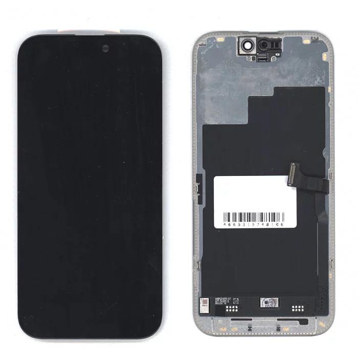 Дисплей (модуль) для Apple iPhone 15 Pro в сборе с тачскрином черный (OR)