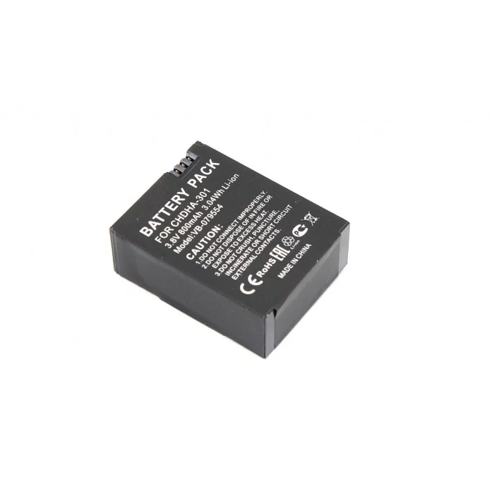 Аккумулятор для видеокамеры GoPro HD HERO (CHDHA-301) 3,8V 800mAh