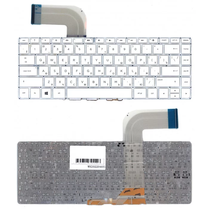 Клавиатура для HP Pavilion 14-V белая