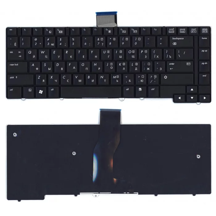 Клавиатура для HP Elitebook 6930 6930p черная без Track Point