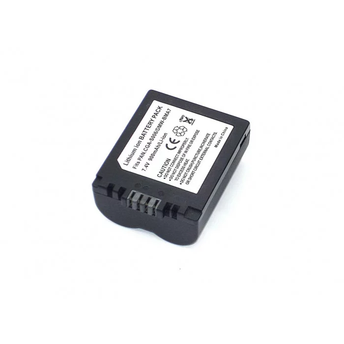 Аккумулятор для фотоаппарата Panasonic Lumix DMC-FZ2 (CGA-S006) 7,4V 900mAh Li-ion