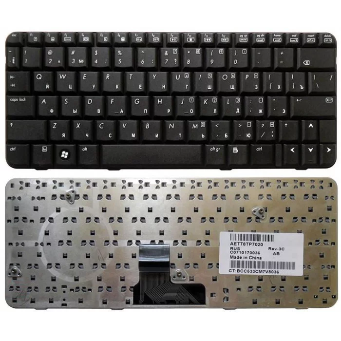 Клавиатура для HP PavilionTX1000 TX2000 TX2100 TX2500 черная
