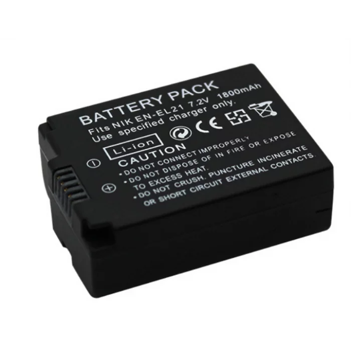 Аккумулятор для фотоаппарата Nikon 1 V2 (EN-EL21) 7.2V 1800mAh Li-ion