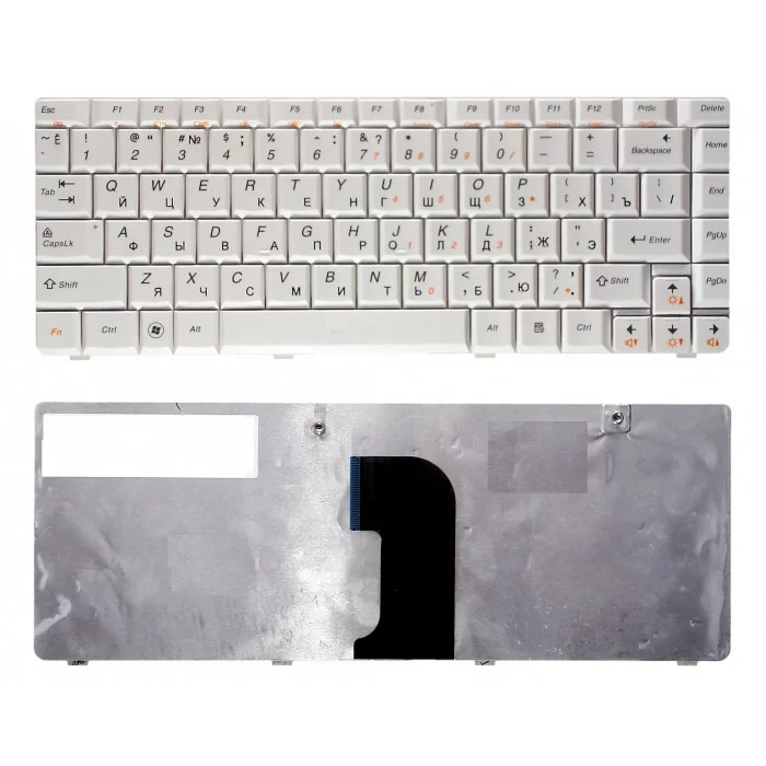 Клавиатура для Lenovo IdeaPad U450 E45 белая
