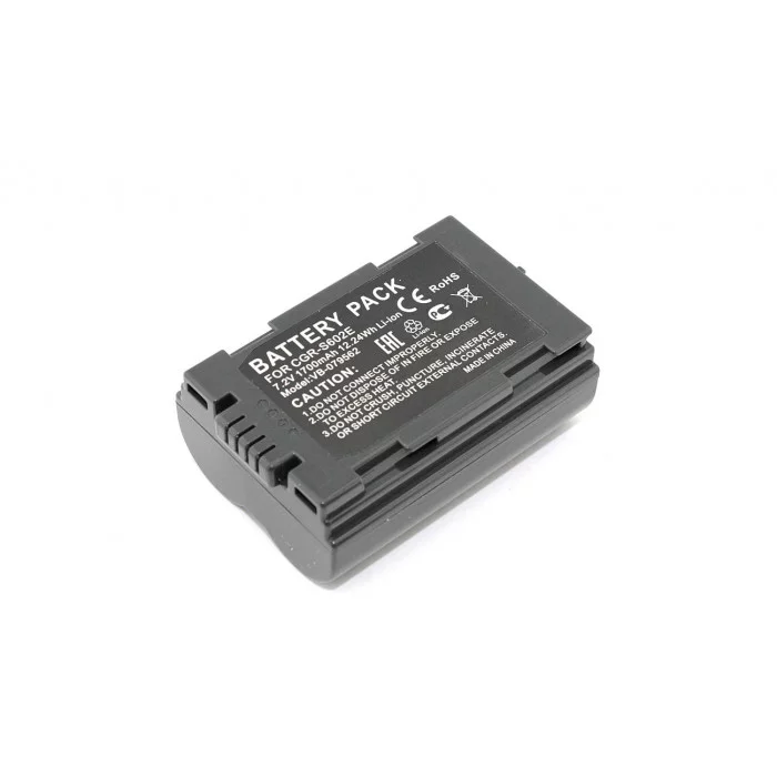 Аккумулятор для фотоаппарата Panasonic DMC-L1 (CGR-S602E) 7,2V 1700mAh