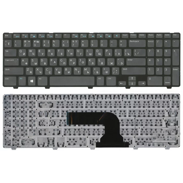 Клавиатура для Dell Inspiron 15R 3521 15R 5521 черная NSK-LA00R, NSK-DY0SW