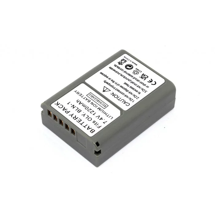 Аккумулятор для фотоаппарата Olympus E-M5 (BLN-1) 7,4V 1220mAh