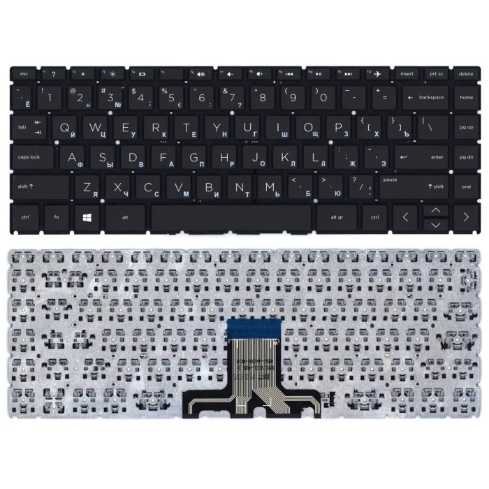Клавиатура для HP 240 G7 черная
