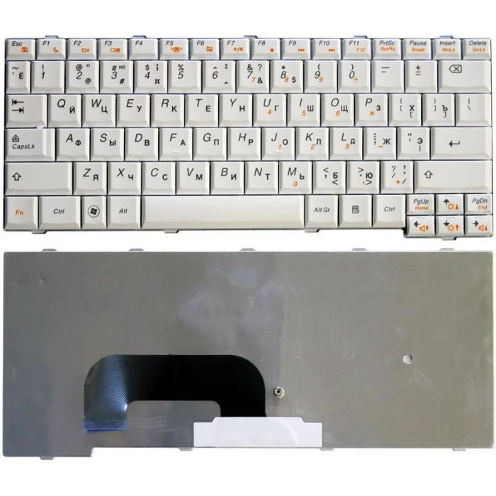 Клавиатура для Lenovo IdeaPad S12 белая