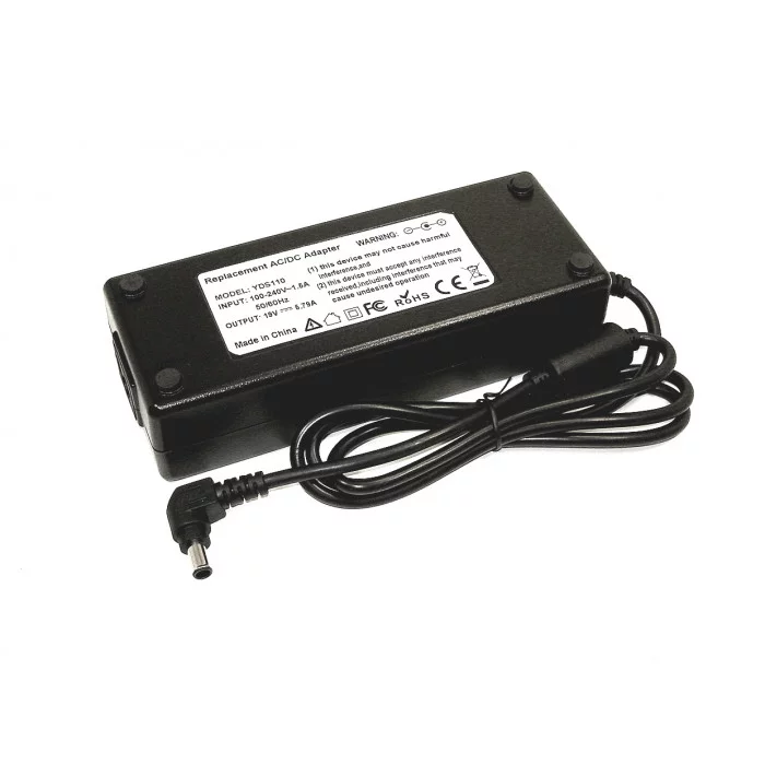 Блок питания для монитора и телевизора LCD 19V 5.79A 110W (6.5x4.4mm) OEM