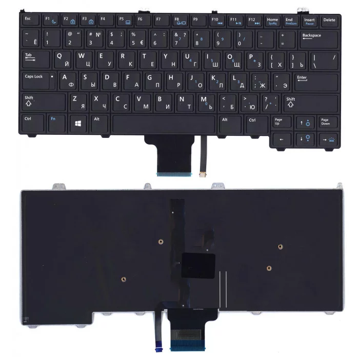 Клавиатура для Dell Latitude E7420 черная
