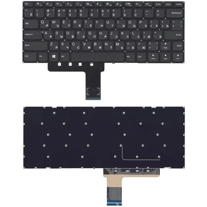 Клавиатура для Lenovo IdeaPad 310-14ISK черная