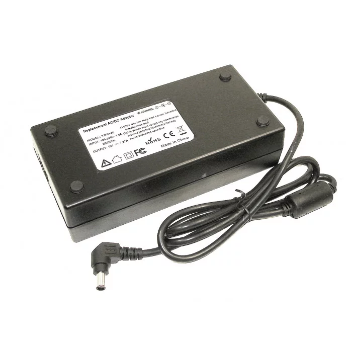 Блок питания для монитора и телевизора LCD 19V 7.37A 140W (6.5x4.4mm) OEM
