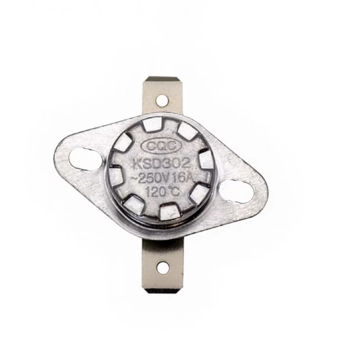 Датчик температуры (термостат для СВЧ) KSD302 120°С 250V, 16A